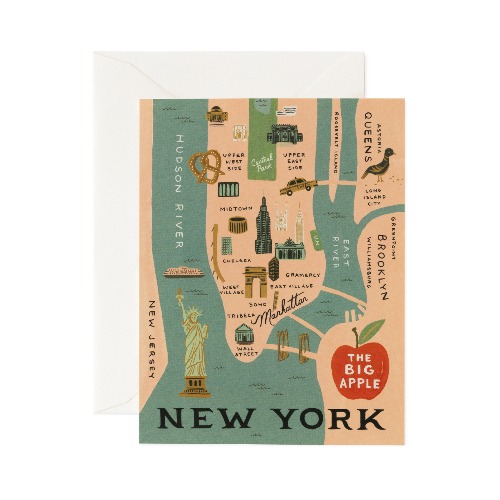 라이플페이퍼 NYC Card 도시 카드