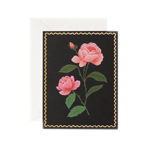 라이플페이퍼 Pink Rose Card 일상 카드